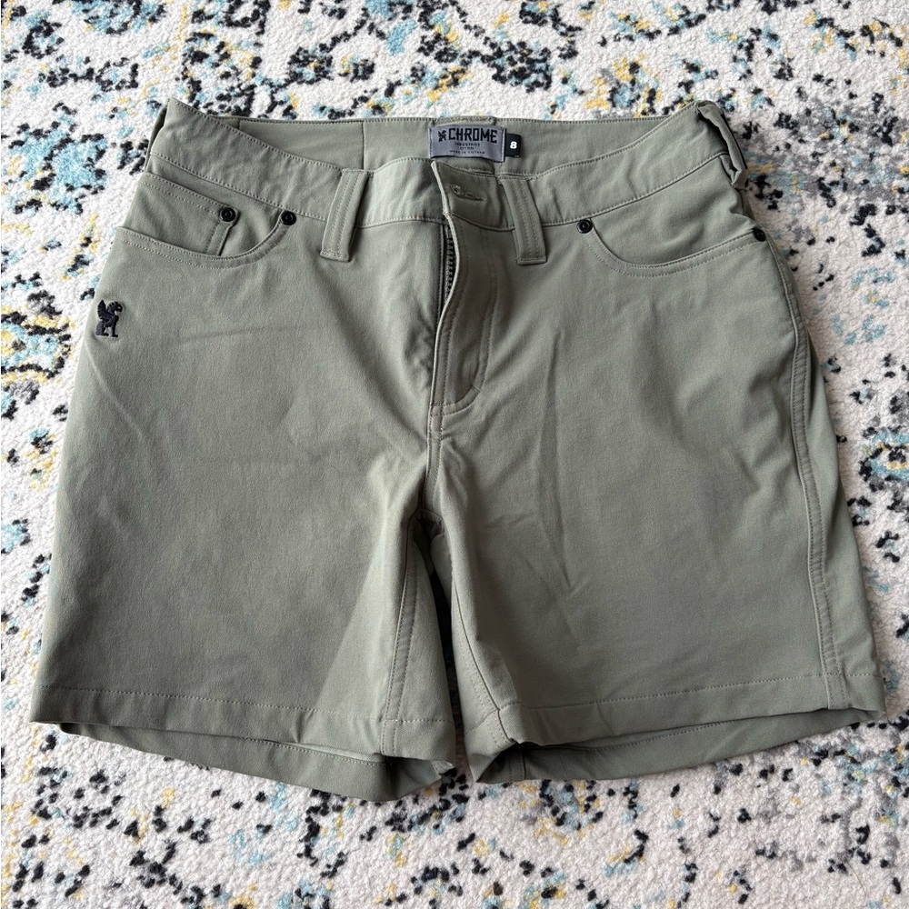 Chrome Industries Bike bicycle MTB shorts WOMEN'S ANZA SHORT size 8 - Picture 3 of 12